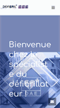 Mobile Screenshot of defibril.fr